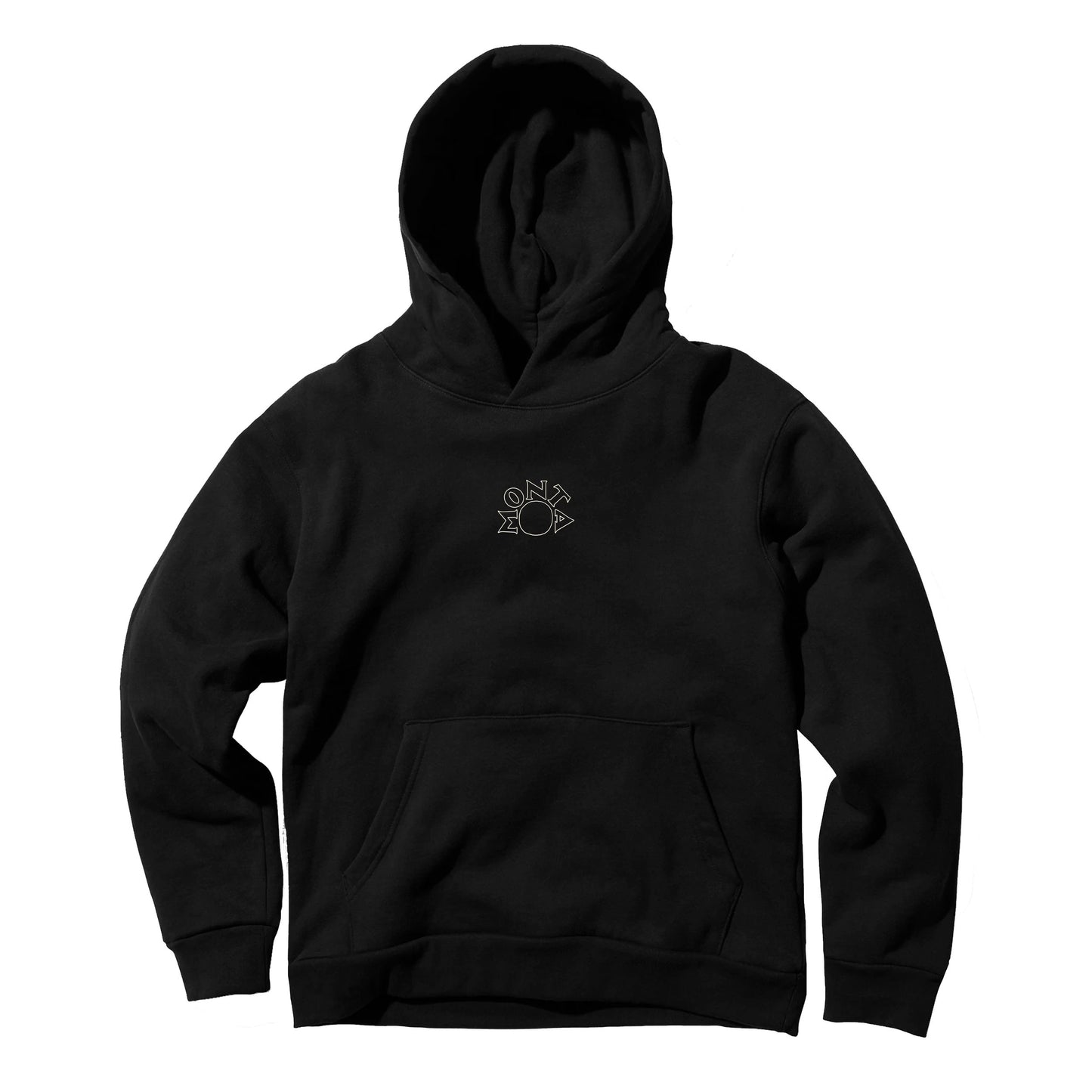 MONTA- EMBROIDERED LOGO HOODIE